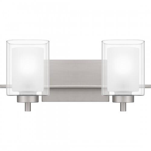 Quoizel KLT8902BN Kolt Bath 2 lights brushed nickel Bath Light