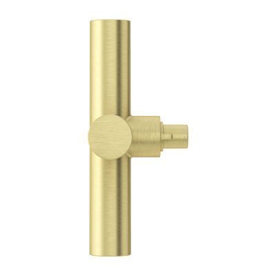 Pfister Brushed Gold Single Cross Handle for Slide Bar Kit HHL-G16TNTBG