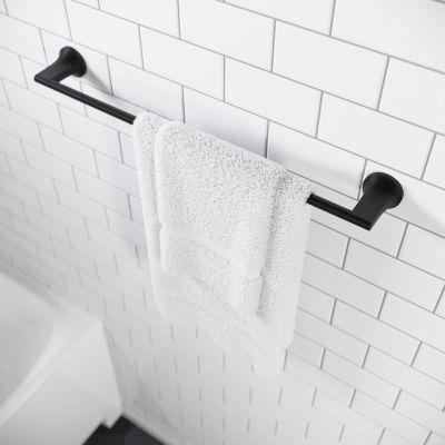 Pfister Matte Black 24" Towel Bar BTB-PFM2B