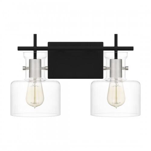 Quoizel PEN8616MBK Pensbury Bath 2 lights matte black Bath