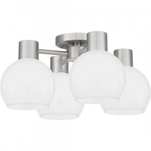 Quoizel QSF6199BN Quoizel Semi-Flush Mount Semi flush 4 lights brushed nickel Semi-Flush Mount