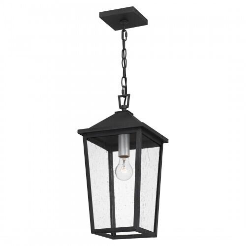 Quoizel STNL1909MB Stoneleigh Outdoor hanging 1 light mottled black Outdoor
