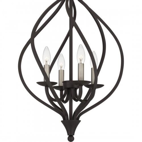 Quoizel DUP2816OZ Dupont Pendant 4 lights old bronze Pendant