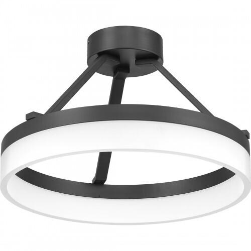 Quoizel PCOH1716OI Cohen Semi flush mount led light oil rubbed br Semi-Flush Mount