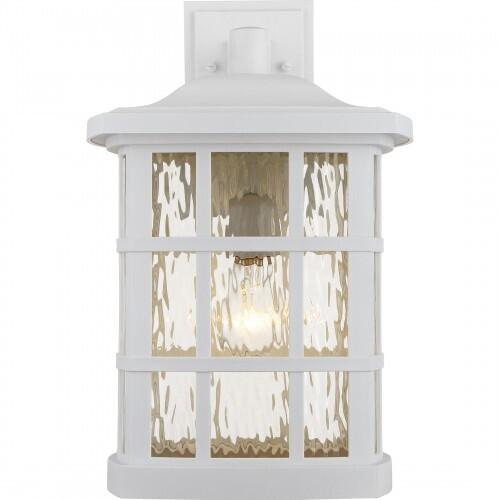 Quoizel SNN8411W Stonington Outdoor wall jumbo white Outdoor Lantern