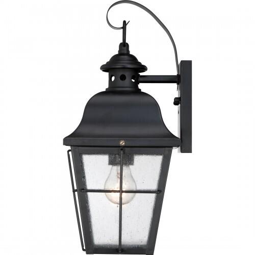 Quoizel MHE8406K Millhouse Outdoor wall mystic blck Outdoor Lantern