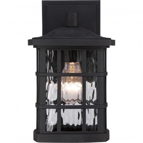 Quoizel SNN8406K Stonington Outdoor wall mystic black Outdoor Lantern