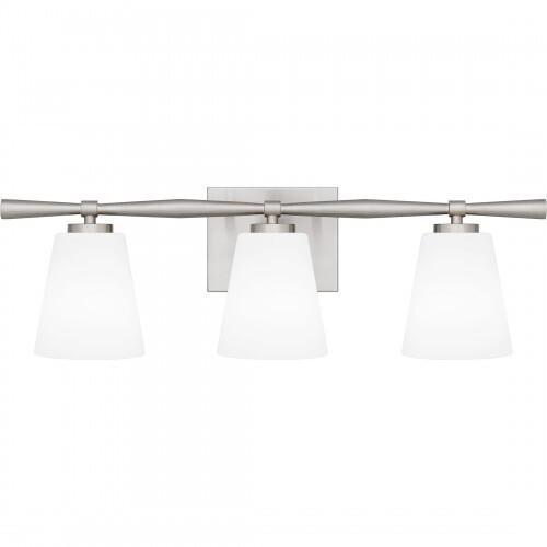 Quoizel BID8623BN Brindley Bath 3 lights brushed nickel Bath Light