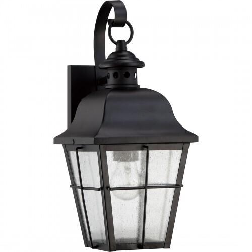 Quoizel MHE8406K Millhouse Outdoor wall mystic blck Outdoor Lantern
