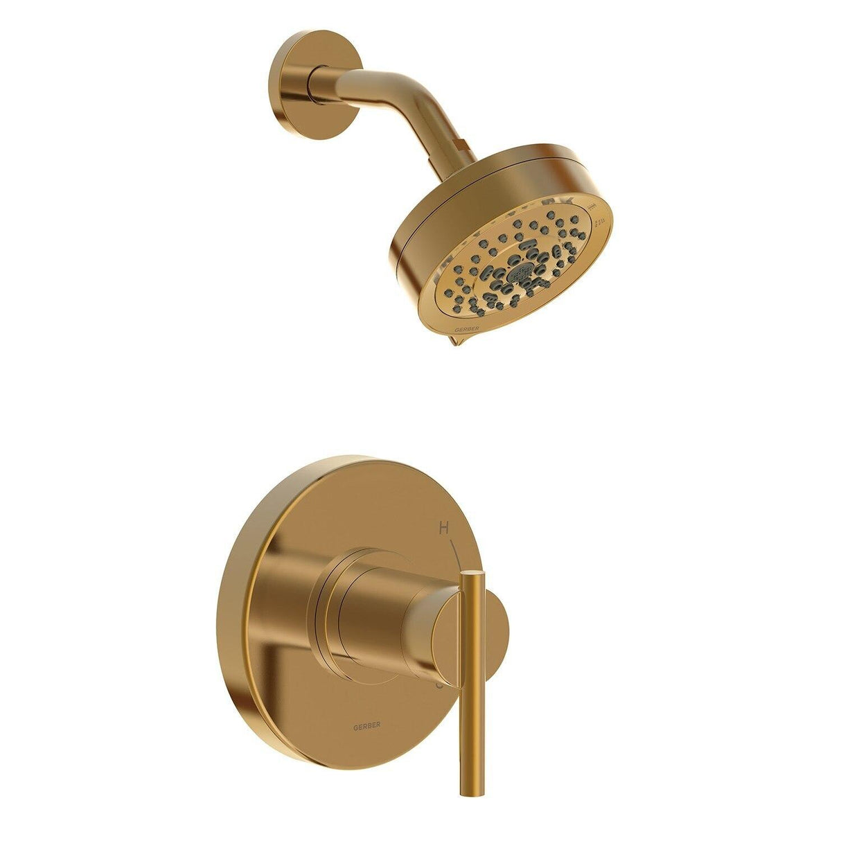 Gerber D511558BBTC Brushed Bronze Parma Shower-only Trim Kit, 1.75GPM