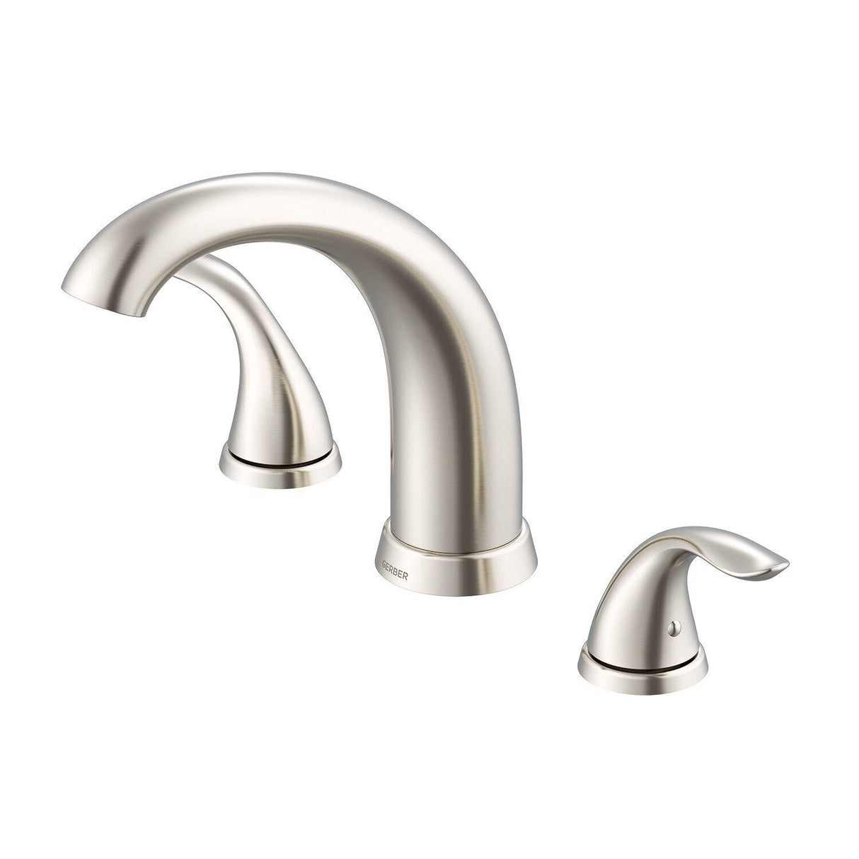 Gerber G00G8307BN Brushed Nickel Viper Two Handle Roman Tub Trim Kit W/out Spray