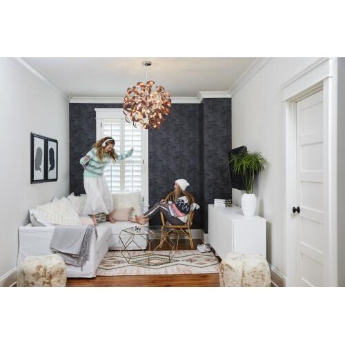 Quoizel RBN2823SG Ribbons Pendant satin copper 23"d Pendant