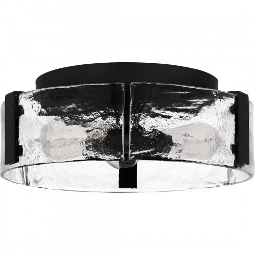 Quoizel QFL5636MBK Quoizel Flush Mount Flush mount 3 lights matte black Flush Mount