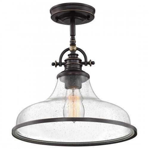 Quoizel GRTS2814PN Grant Pendant 1 light palladian bronze Pendant