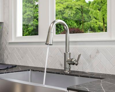 Pfister Stainless Steel 1-handle Pull-down Kitchen Faucet GT529-TDS