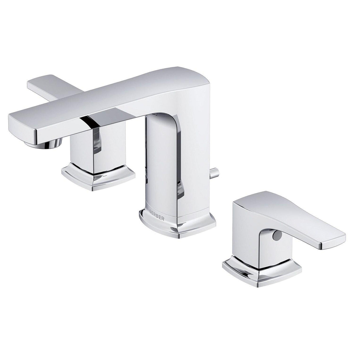 Gerber D304170BN Tribune Two Handle Widespread Bathroom Faucet - Brushed Nickel