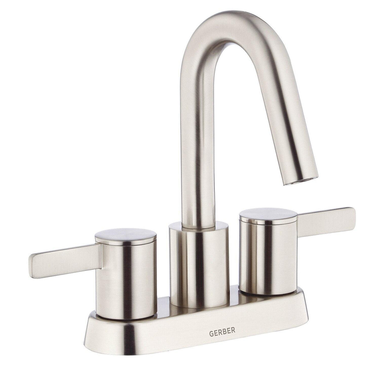 Gerber D301130BN Brushed Nickel Amalfi Two Handle Centerset Lavatory Faucet