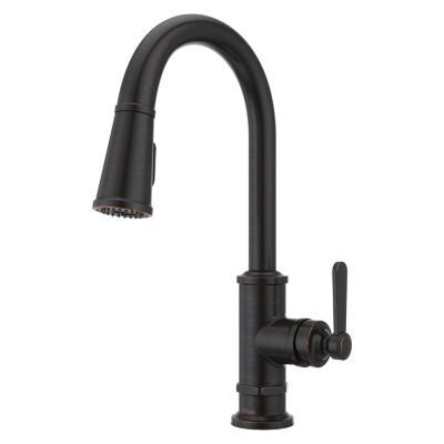 Pfister Tuscan Bronze 1-handle Pull-down Kitchen Faucet GT529-TDY