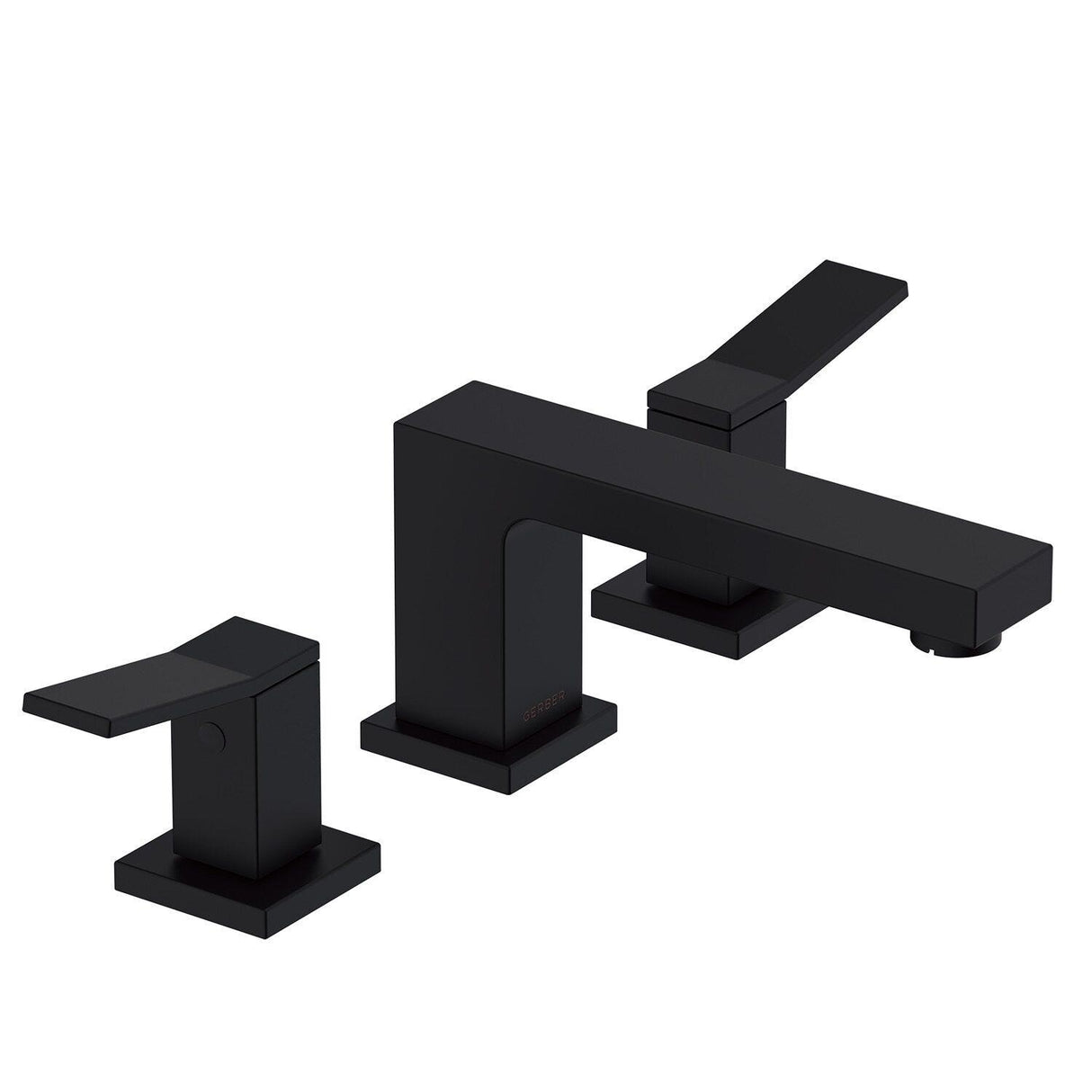 Gerber D304119BS Satin Black Avian Two Handle Widespread Lavatory Faucet