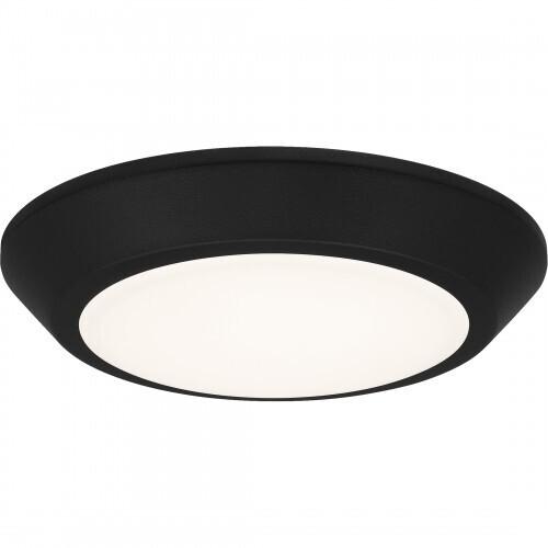 Quoizel VRG1605EK Verge Flush mount 5"d earth black Flush Mount