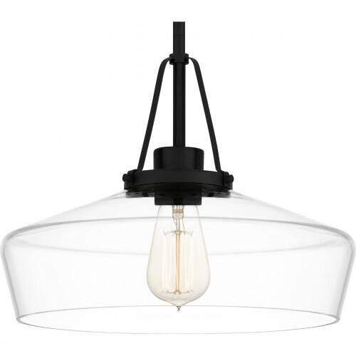 Quoizel QP5584MBK Quoizel Pendant Pendant 1 light matte black Pendant