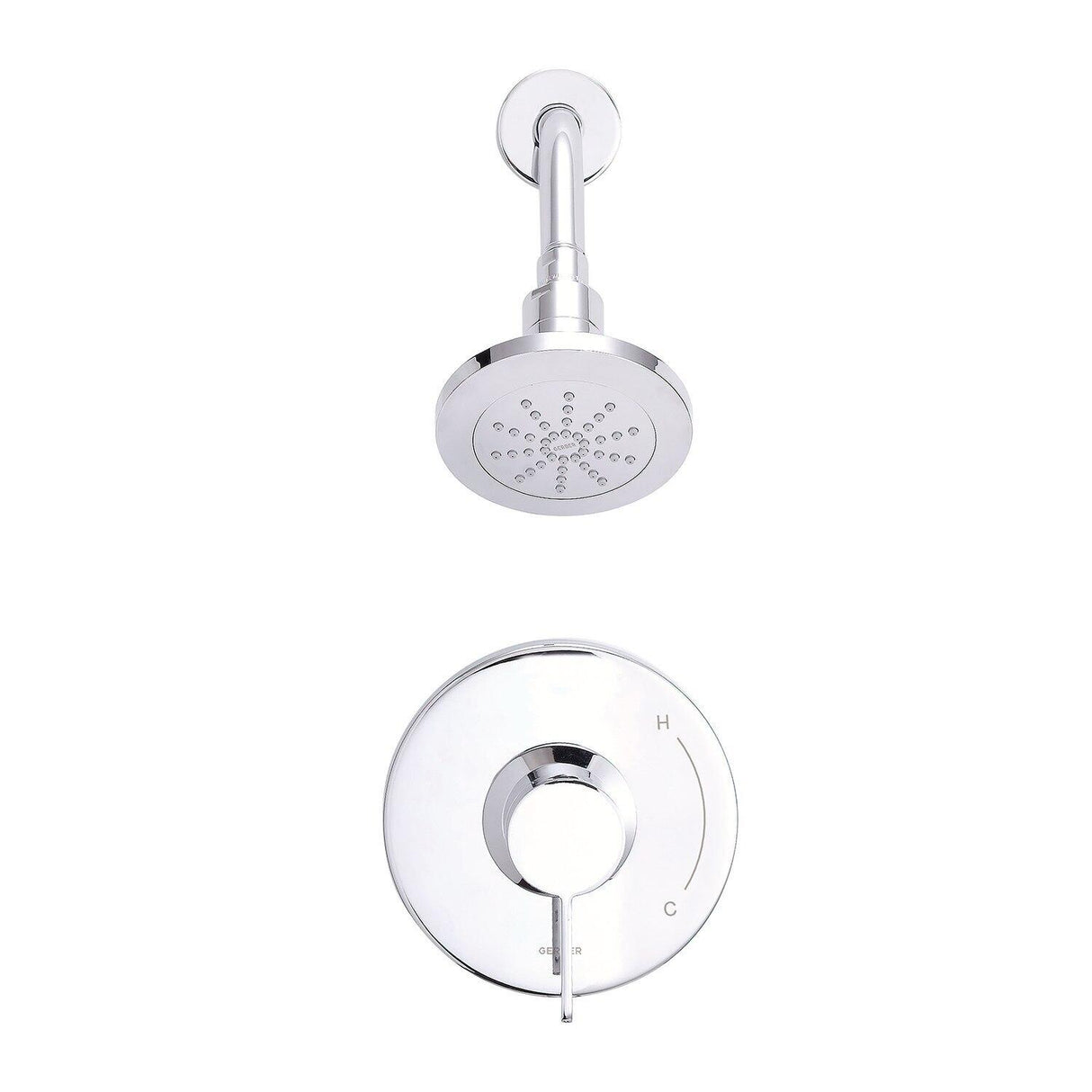 Gerber D501530TC Chrome Amalfi Shower-only Trim Kit, 1.75GPM