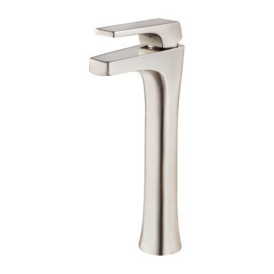 Pfister Brushed Nickel Kelen Single Handle Vessel Faucet LG40-MF0K