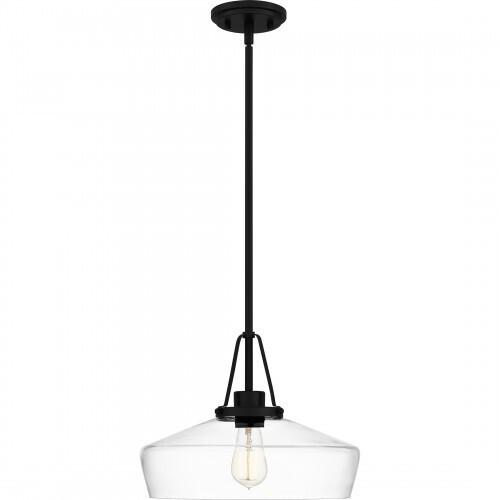 Quoizel QP5584MBK Quoizel Pendant Pendant 1 light matte black Pendant