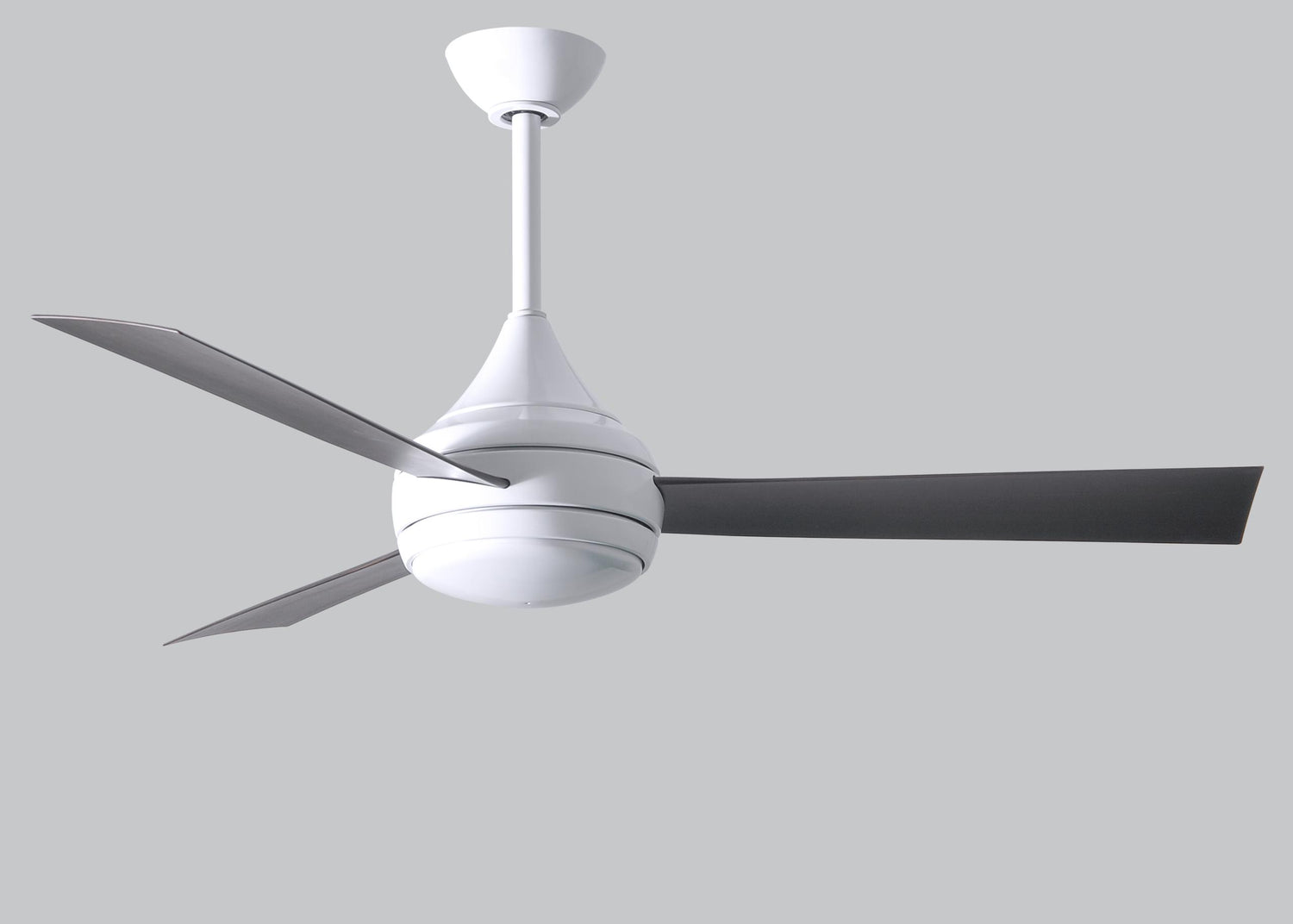 Matthews Fan DA-WH-BB Donaire wet location 3-Blade paddle fan constructed of 316 Marine Grade Stainless Steel