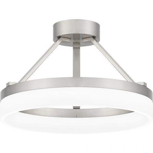 Quoizel PCOH1716BN Cohen Semi flush mount led light brushed nicke Semi-Flush Mount
