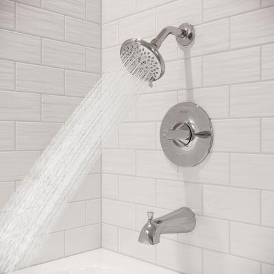 Pfister Polished Chrome Weller 1-handle Tub & Shower, Trim Only LG89-8WRC