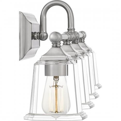 Quoizel NLC8604BN Nicholas Bath 4 light brushed nickel Bath Light