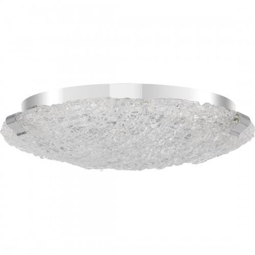 Quoizel PCWR1615C Winter Led 15"d semi flush plsh chrm Flush Mount