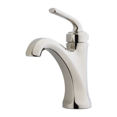 Pfister Polished Nickel Arterra Single Control Lavatory Faucet LG42-DE0D
