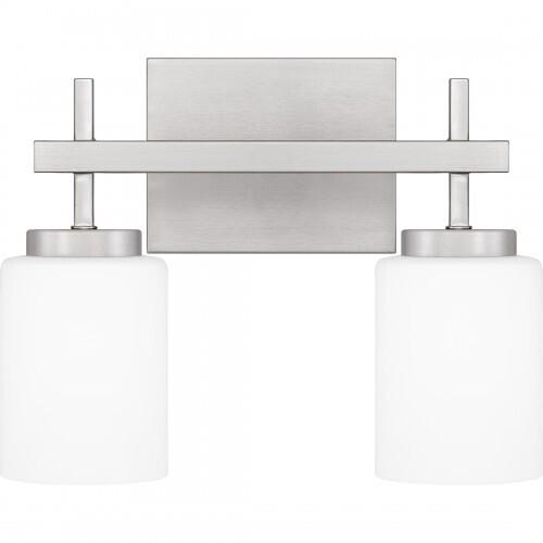 Quoizel WLB8613BN Wilburn Bath 2 light led brushed nickel Bath Light