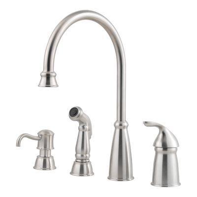 Pfister Stainless Steel Avalon 1-handle Kitchen Faucet GT26-4CBS