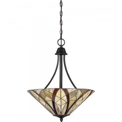 Quoizel TFVY2819VA Victory Pendant tiffany valiant bronze Pendant