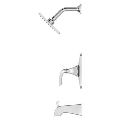 Pfister Polished Chrome Bronson 1-handle Tub & Shower, Trim Only LG89-8BSC