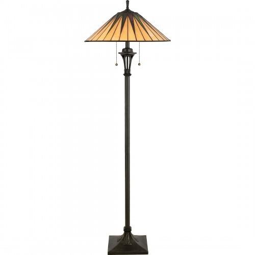 Quoizel TF9397VB Gotham Floor lamp tif vint brnz Floor Lamp