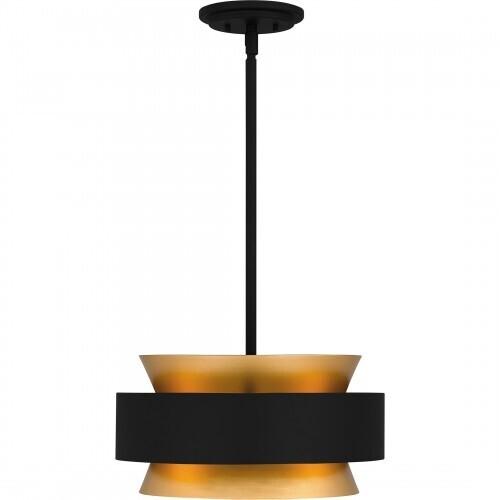 Quoizel QP5570EK Quoizel Pendant Pendant 3 lights earth black Pendant