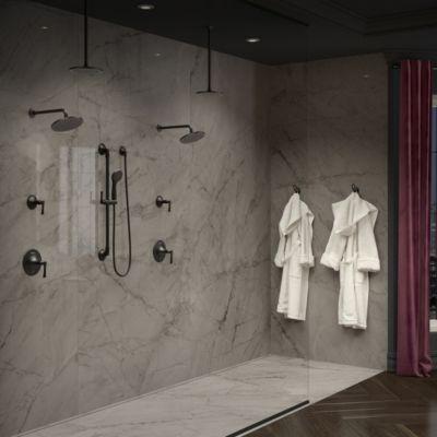 Pfister Matte Black Diverter Trim 016-RH1B