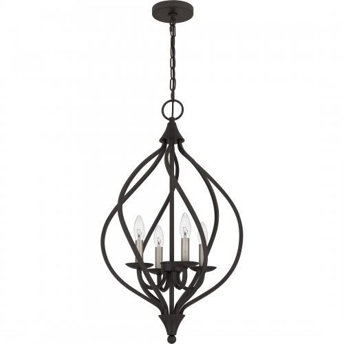 Quoizel DUP2816OZ Dupont Pendant 4 lights old bronze Pendant