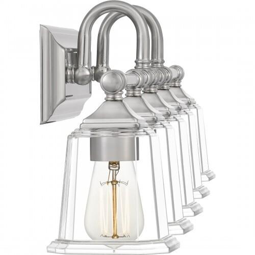Quoizel NLC8605BN Nicholas Bath 5 light brushed nickel Bath Light