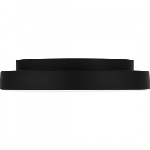 Quoizel PCSTA1613MBK Stanton Flush mount led light matte black Flush Mount