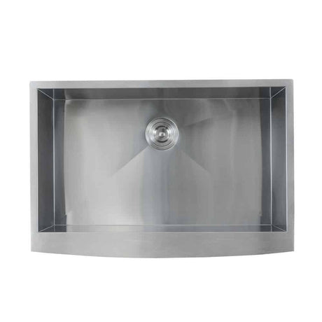 Lenova SS-AP-S33 Undermount Single Bowl 33 x 22-1/4 x 10 - Brushed Satin