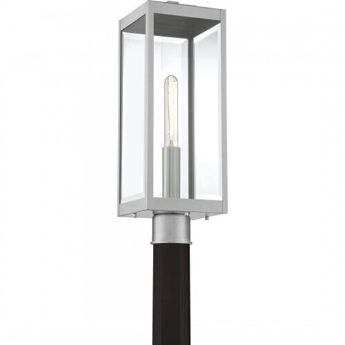 Quoizel WVR9007SS Westover Outdoor post 1 light stainless steel Outdoor Lantern