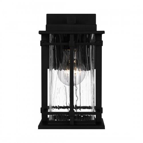Quoizel MCL8405EK McAlister Outdoor wall 1 light earth black Outdoor