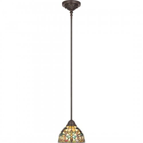 Quoizel TFKM1508VB Kami Mini pendant tif vint brnz Mini Pendant