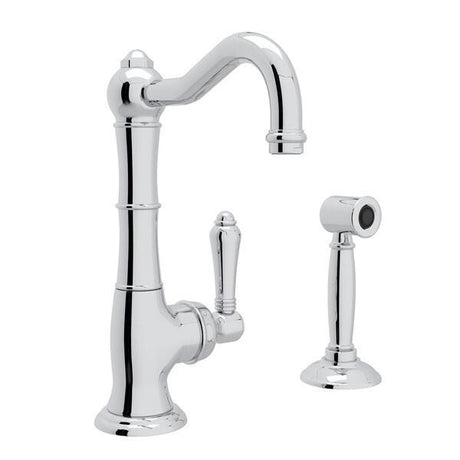 ROHL A3650LMWSAPC-2 Acqui® Kitchen Faucet With Side Spray