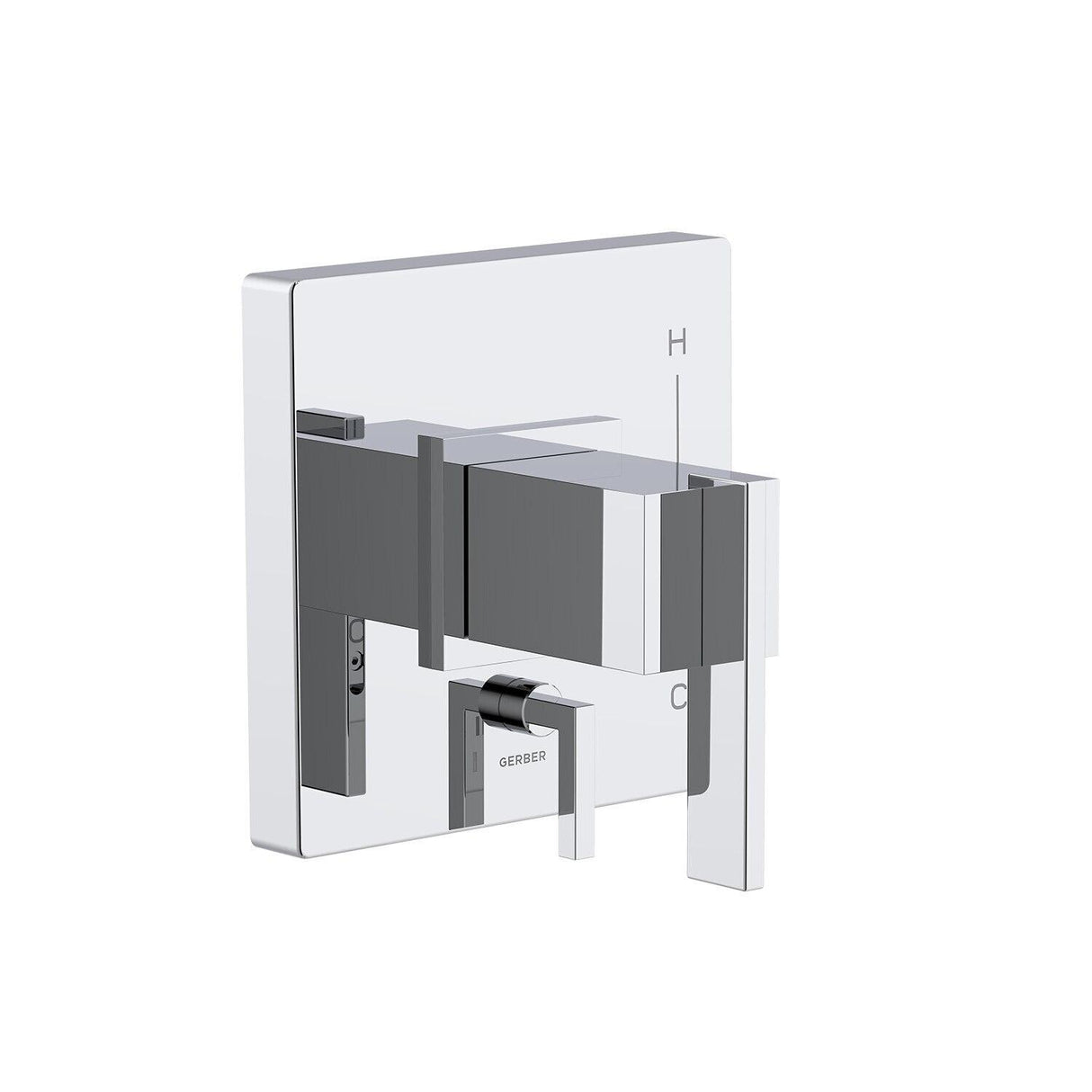 Gerber D500444TC Chrome Sirius Valve-only Trim Kit, Diverter On Valve